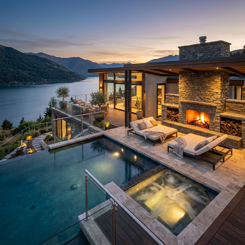 Villa Pool and Patio